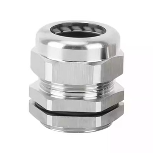 金属电缆防水接头锁紧葛兰头铜镀镍固定头M12/M16/M18/M20~M60