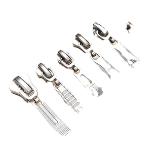 可拆卸拉锁高档金属拉链头修复百搭5号书包羽绒服拉索大拉练配件