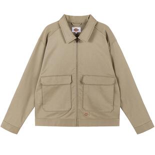 Dickies帝酷适25秋冬新男女休闲两侧大口袋工装卡车司机夹克外套
