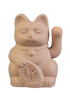 迷你太阳能招财猫车载家居摆件