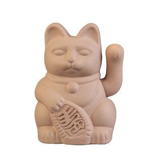 La boite迷你太阳能招财猫车载家居两用自动招手创意配防尘盒摆件