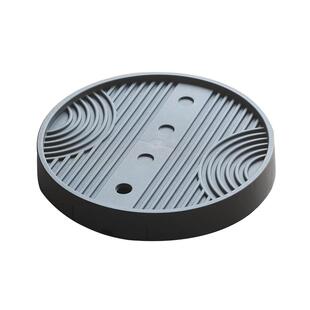 静音隐形滑轮花盆托盘加厚透气可移动万向轮绿植盆栽沥水塑料底座