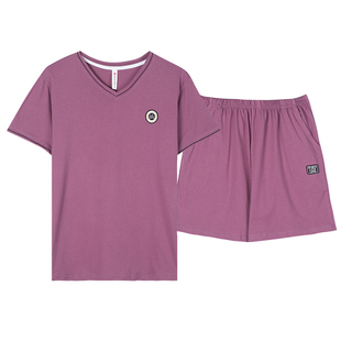 睡衣女夏季纯棉薄款短袖短裤2026年新款夏天全棉家居服套装可外穿