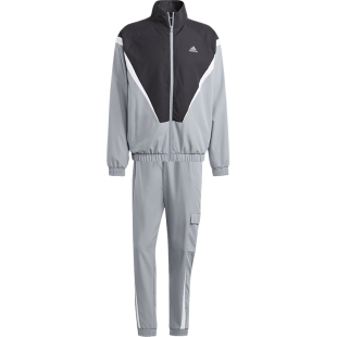 Adidas/阿迪达斯正品新款男士拼接时尚长袖长裤套装IJ6072