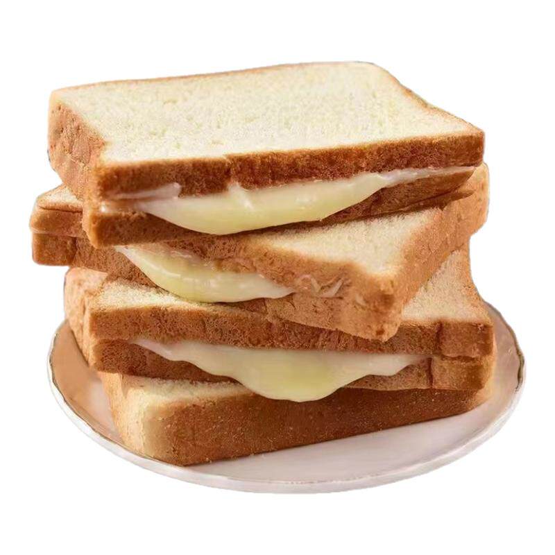 泓一紫米炼乳夹心吐司面包早餐速食营养食品健康轻食蛋糕糕点整箱