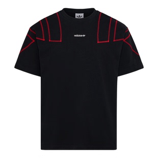 Adidas/阿迪达斯正品三叶草男士舒适运动复古时尚短袖T恤KG6326