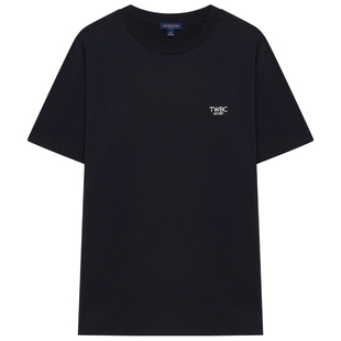 TeenieWeenie小熊男装T恤正肩纯棉休闲简约基础舒适圆领清凉短袖