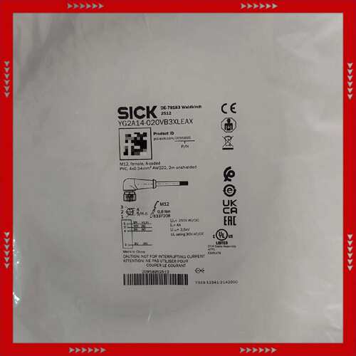 【问价】SICK西克YG2A14-020VB3XLEAX传感器线