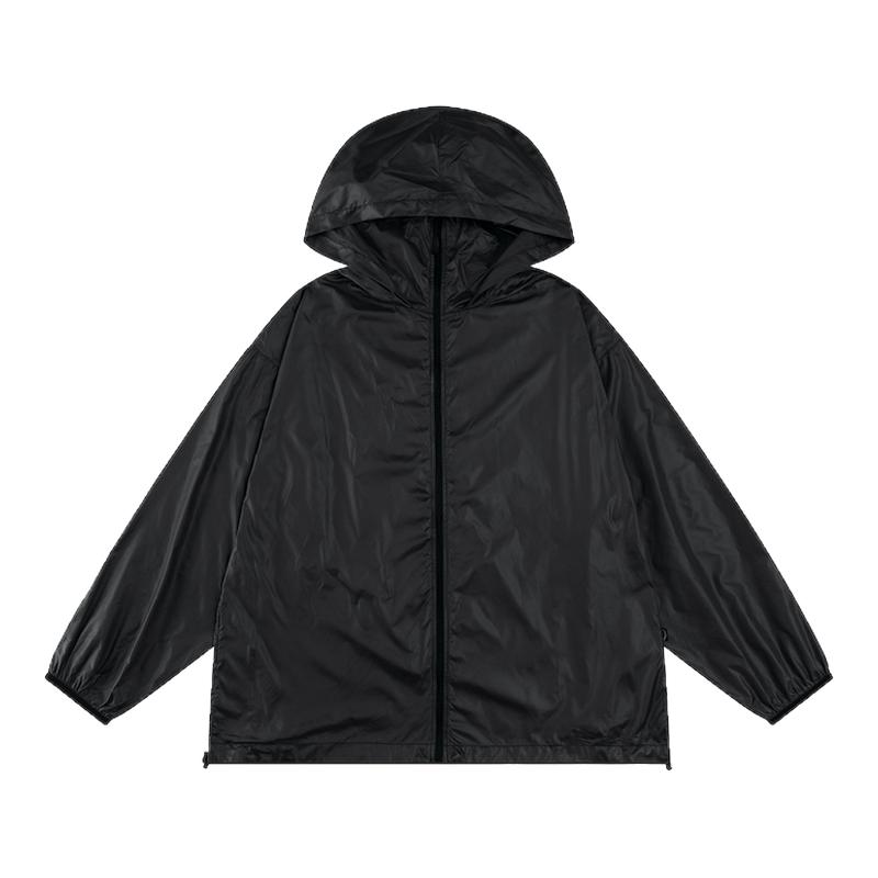 SVOLCIMA黑武士可收纳夏季户外连帽骑行凉感轻薄防晒衣皮肤衣外套