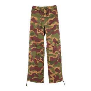 Goldwin【OAMC联名】3L硬壳迷彩长裤户外休闲工装阔腿裤男女同款