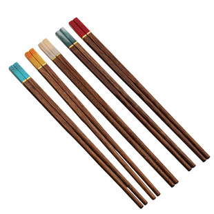 抗菌鸡翅木筷子家用高档新款防霉耐高温一人一筷家庭分餐个人专用