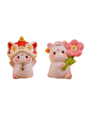 国潮风吉祥物马运来迎年会伴手礼