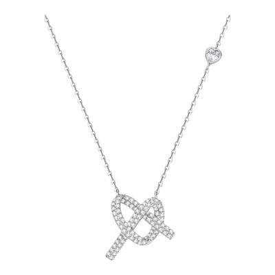 ACEE设计简约高级感环结项链耳钉