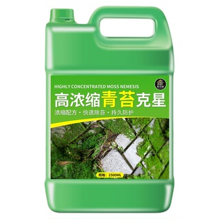 青苔清除剂水泥地面专用墙体去霉清洗液红砖青石板石头水池除藻￥