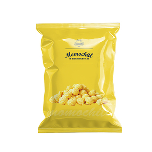 momochitl美式玉米花黑巧克力爆米花焦糖味电影院小零食蘑蘑其朵