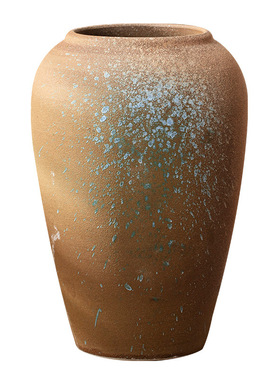 景德镇粗陶新中式花瓶摆件