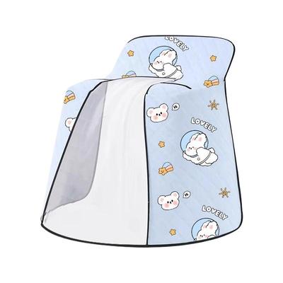 电动车挡风被夏季遮阳罩防晒防水电瓶车四季通用防雨小型防风全包