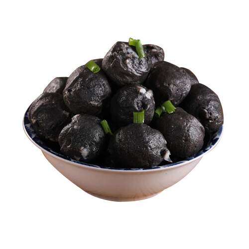 墨汁墨鱼丸 冷冻食品 火锅烧烤小吃 速冻鱼丸厂家批发