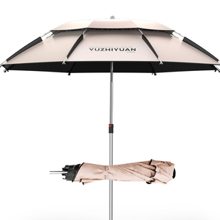 渔之源钓伞2025新款三折叠短节钓鱼伞新型户外遮阳伞便携式拐杖伞