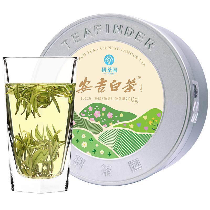 研茶园安吉白茶特级茶语40g新茶