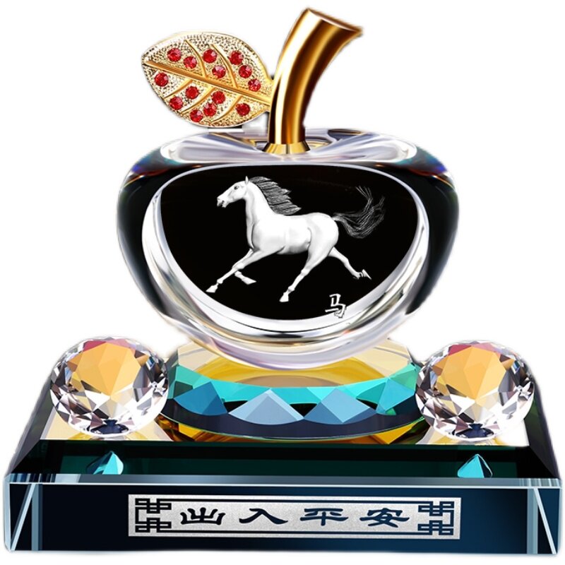 车载香水汽车摆件十二生肖虎创意