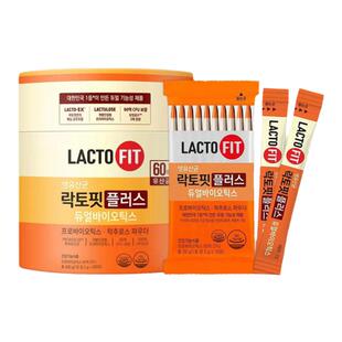 韩国钟根堂益生菌LACTO-FIT肠道健康60亿乐多飞乳酸菌200条增强版