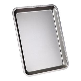 特厚平底盘食品级不锈钢长方形托盘烧烤饭菜盘冷冻饺子蒸饭盘