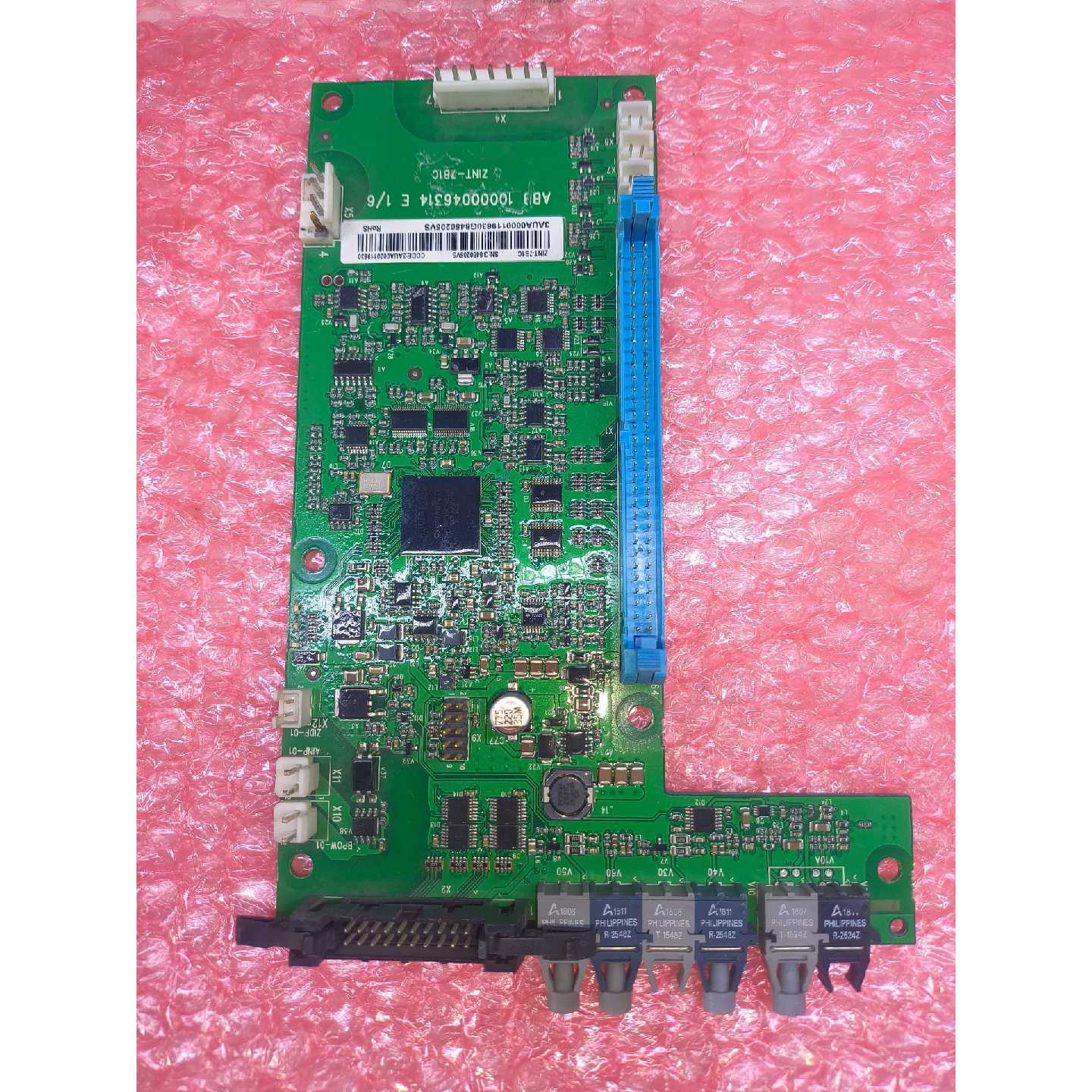 议价-ZINT-7B1C 工业控制接口板 TJ 实物图拍摄,拍前请