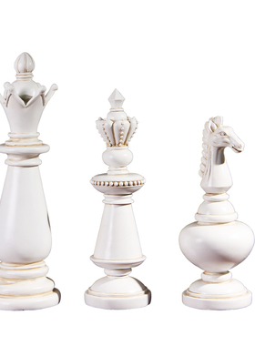国际象棋摆件美式风搭配装饰品