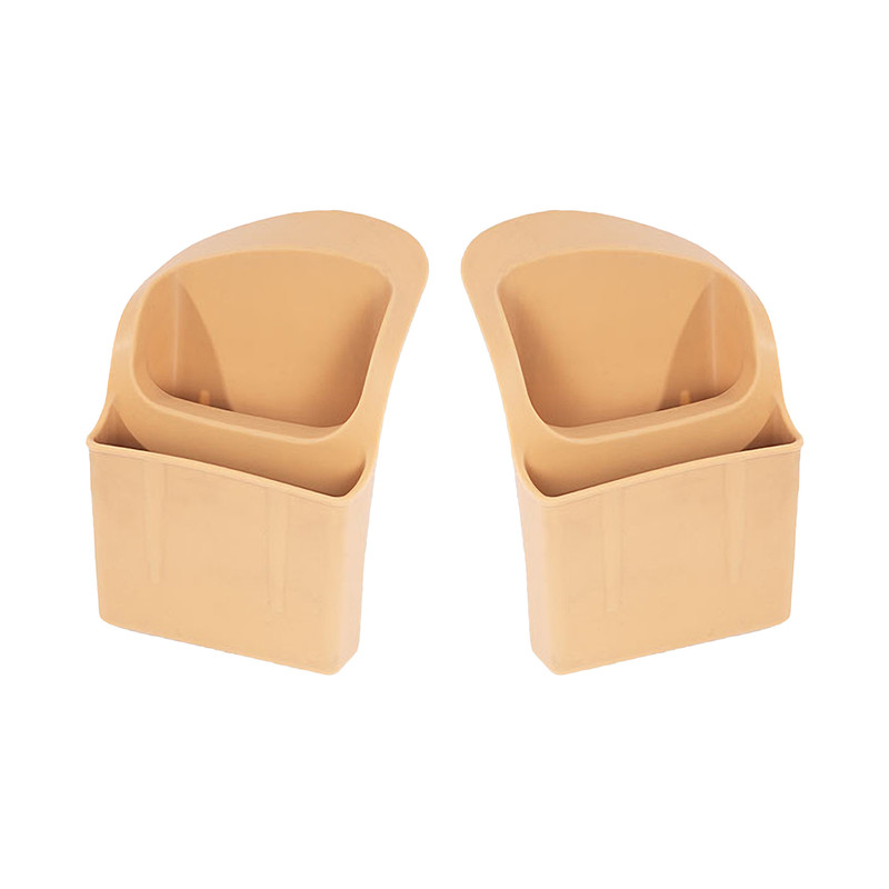 适用26款岚图梦想家中排无线充垫保护套二排储物兜原车色硅胶改装