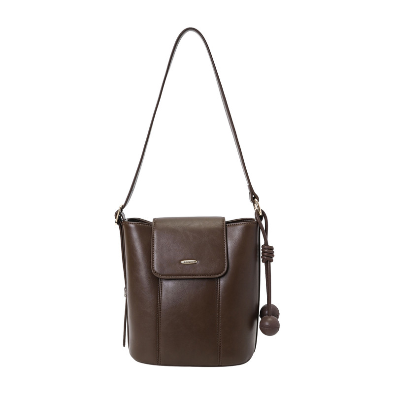 南风Chio2nd 暖栗冬林托特包包女式2025新款复古质感单肩斜挎包