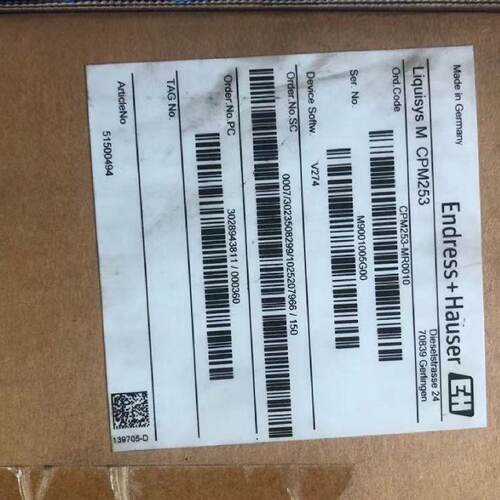 议价EH德国CPM253-MR0010 PH/ORP变送器水质分析工业酸M9001005G0
