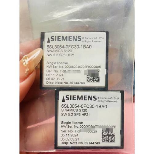 询价-6SL3054-0FC30-1BA0控制器CF卡