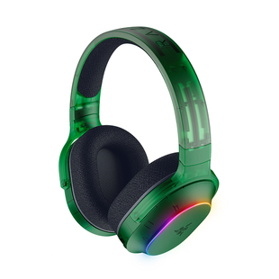 Razer雷蛇梭鱼X幻彩版幻影绿头戴式蓝牙双模环绕声电竞游戏耳麦