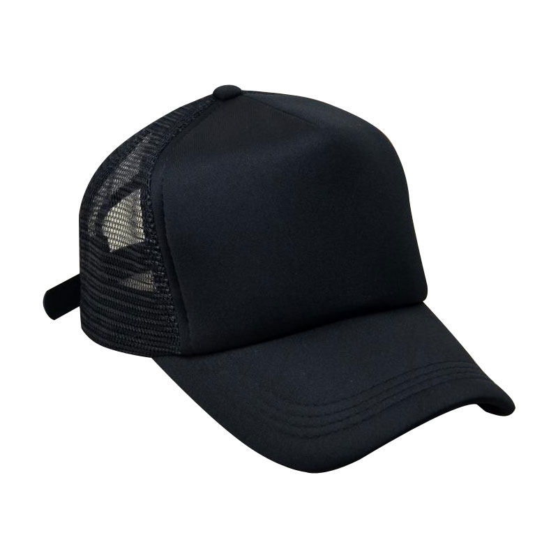清仓不tui大网夏天弯檐棒球帽韩版潮男女黑色大号网帽货车帽包邮