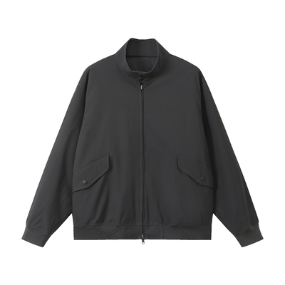 MOSEALAND立领双面穿哈灵顿夹克