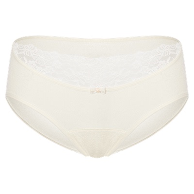 蕾丝拼接婴儿棉大码女士内裤