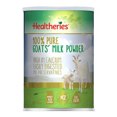 澳大利亚直邮Healtheries贺寿利儿童成人孕妇补钙山羊奶粉450g