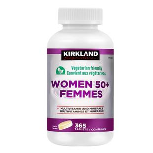 Kirkland柯克兰复合维生素50岁+中老年人可兰多种b族钙VC强免疫