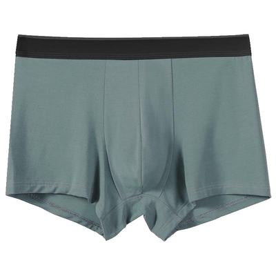 大码平角莫代尔胖子透气男士内裤