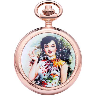 上海手表项链翻盖经典复古护士