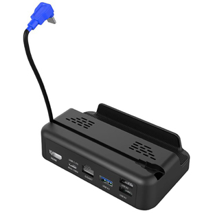 适用steamdeck扩展坞dock充电视频转换官方4K投屏usb拓展坞底座硬盘手柄基座HDMI网络typec掌机视频投屏支架