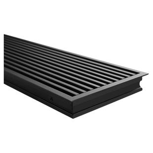 定制中央空调出风口格栅铝合金极窄无边框预埋款加长百叶回风口