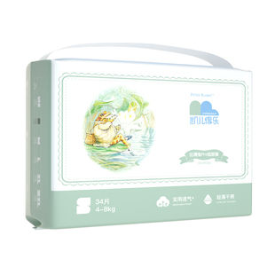 凯儿得乐纸尿裤比得兔柔软轻薄透拉拉裤气宝宝成长裤彼得兔全包臀