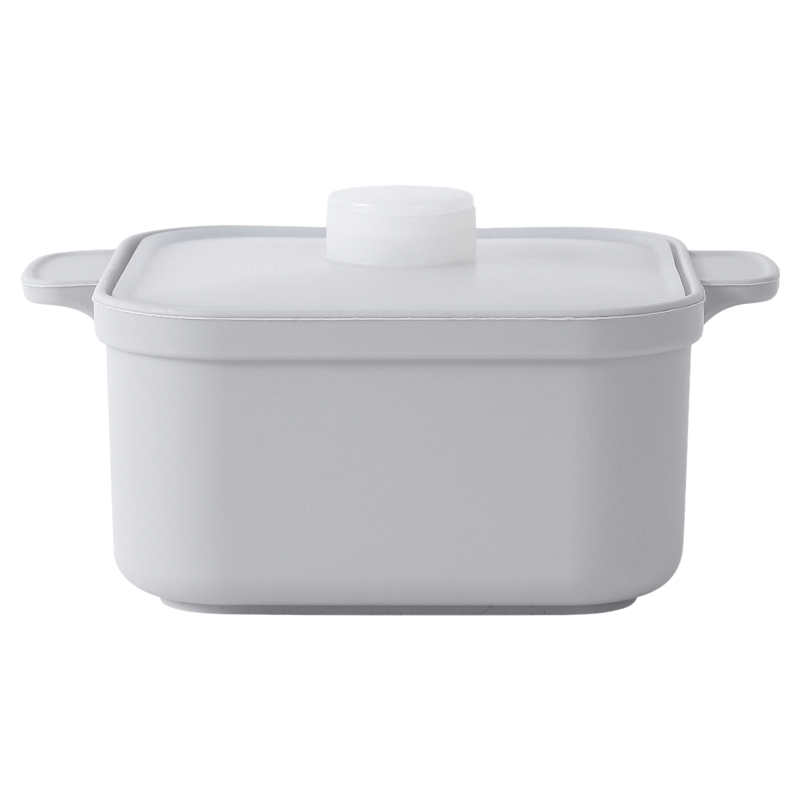 日本微波炉专用锅蒸汽循环加热蒸笼硅胶蒸锅器皿容器做饭热菜神器