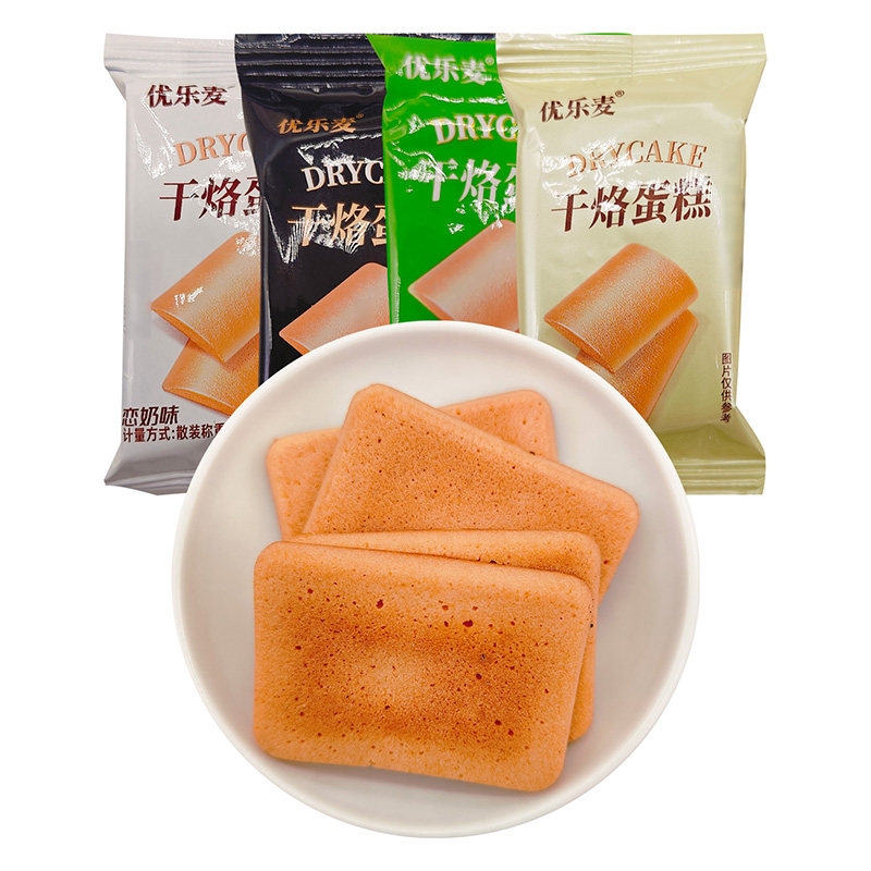 优乐麦干烙蛋糕多口味零食小吃
