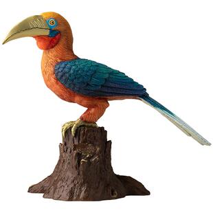 铜师傅 铜摆件《铜师傅百鸟集》之棕颈犀鸟 家居饰品 桌面摆件