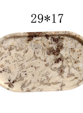 大理石装饰品托盘香薰首饰收纳盘