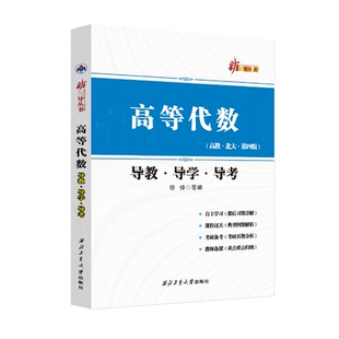 高等代数 教材导学+考研教案第3版（北大第四版）徐仲最新正版品现货西北工业大学出版社 高等数学代数考研教案参考书数学西工大