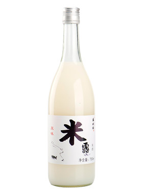 苏州桥酒厂米露米酒0.5度750ml